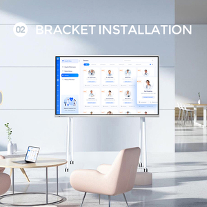 Pantallas Interactivas Whalescreens <span class=keywords><strong>de</strong></span> 65, 75, 85, 100 y 110 Pulgadas, Pantalla Táctil Infrarroja para Aula, Pizarra Digital LCD, Pizarra Inteligente Interactiva - Product Image 2