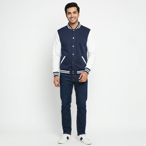 Chaqueta Varsity para Hombre, Estilo Urbano, Personalizada, Nueva Colección 2025, Alta Calidad, Deportiva, con Espíritu de Equipo, para Hombre - Product Image 1