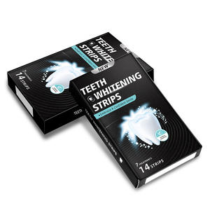 Bandes de blanchiment des dents <span class=keywords><strong>5D</strong></span> avec 14 pièces Logo personnalisé Soins d'hygiène buccale Enlever les taches Bandes dentaires de blanchiment des dents blanches - Product Image 5