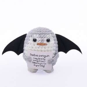 Pack d'emojis d'Halloween transfrontalier le plus vendu, ornements de pommes de terre tricotés en forme de pomme de terre, poupées chauves-souris inspirantes au crochet - Product Image 4