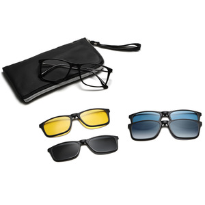 Gafas de Sol Magnéticas Grey Jack con Marco TR90, Lentes TAC, Visión Nocturna, Protección UV, Montura Completa para Hombre, Juego de Espejos - Product Image 4