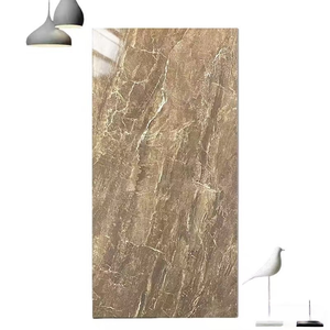 Baldosa Brillante de Gran Formato 600x1200mm, Resistente a los Ácidos, Textura <span class=keywords><strong>Imitación</strong></span> <span class=keywords><strong>Piedra</strong></span>, <span class=keywords><strong>para</strong></span> Piso y Pared Interior de Dormitorio y Sala de Estar - Product Image 1