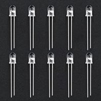 Diodes émetteurs-récepteurs infrarouges Genilinx 5 mm 940 nm, paires de composants de capteurs LED IR pour projets électroniques