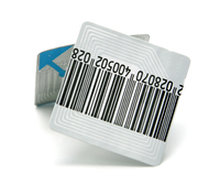 Étiquettes molles adhésives élevées du label RF 8.2MHz d'Eas de code barres de bijoux pour anti-vol