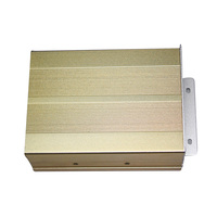 Boîtier personnalisé en alliage d'aluminium 6063 pour électronique, protection IP54, 160x56mm, dissipation thermique EMI, installation de carte de circuit imprimé