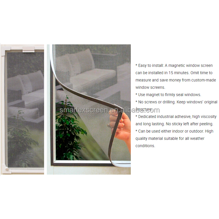 Magnetic windows Screen Magnet Anti Insect Screen Net Window Diy Magnetic Frame Mosquito Net Window · image 2