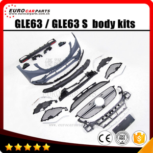 Kit Carrozzeria GLE63 Compatibile con MB <span class=keywords><strong>GLE</strong></span>-class W166 GLE300 GLE350 GLE400 GLE450 per Trasformazione in Stile GLE63 SUV - Product Image 3