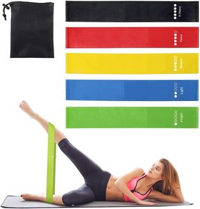 Bandes <span class=keywords><strong>de</strong></span> résistance <span class=keywords><strong>de</strong></span> yoga en latex naturel personnalisées en usine-<span class=keywords><strong>Accessoires</strong></span> <span class=keywords><strong>de</strong></span> <span class=keywords><strong>fitness</strong></span> portables pour la <span class=keywords><strong>musculation</strong></span> en cinq couleurs - Product Image 2
