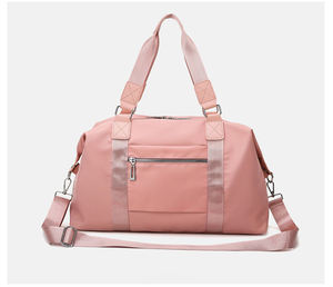 Sacs de <span class=keywords><strong>voyage</strong></span> pour le week-end avec LOGO personnalisé <span class=keywords><strong>Sac</strong></span> de sport fourre-tout de grande capacité pour femmes avec poche arrière zippée - Product Image 5