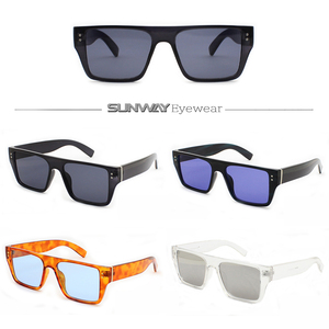 Hot Selling Wholesale Design Trendy Oversized Square Frame <b>Sun</b> Glasses Custom Logo Branded Luxury Women Men Sunglasses <b>Shades</b> - Product Image 2
