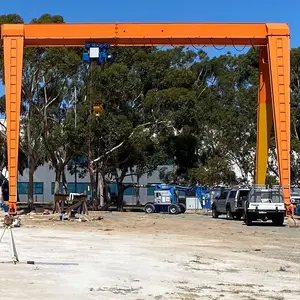 Grúa de puente de hormigón, grúa de 30 toneladas para elevación, certificado CE, nueva