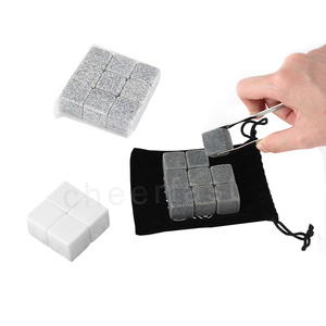 Đá Viên Whiskey Tái Sử Dụng Được Là Một Trong Những Loại Tốt Nhất Bạn Có Thể Mua Để Uống Quà Tặng Với Túi Nhung Đá Làm Lạnh Rượu Whisky - Product Image 3