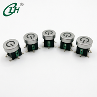 Mini-interrupteur tactile LED 6x6mm avec bouton-poussoir LED SMD, terminal 1NO, personnalisation de divers logos sur les capuchons de boutons