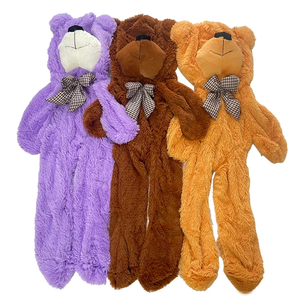 Pieles de oso de peluche sin relleno al por mayor juguetes de animales de peluche con relleno de algodón PP - Product Image 1