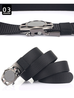 Nouvelle montre automatique pour hommes, style 1.5 pouces, ceinture tactique en nylon extensible pour la sécurité au travail, ceinture en nylon confortable