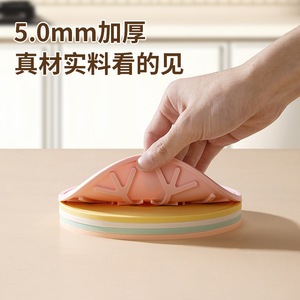 Heat Insulating Silicone Mat Casserole Cup Bowl Plate Table Mat Reusable High Temperature Resistant Kitchen Anti Scalding Pad - Product Image 5
