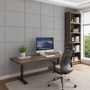 Panneaux acoustiques insonorisants en feutre haute densité, non adhésifs, matériau insonorisant pour mur, plafond, studio, bureau - Product Image 5