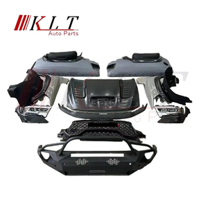 KLT mise à niveau vers RAM TRX Style <span class=keywords><strong>aluminium</strong></span> <span class=keywords><strong>pare</strong></span>-chocs avant aileron <span class=keywords><strong>arrière</strong></span> pour 2019 + RAM 1500 mise à niveau TRX bodykit - Product Image 1