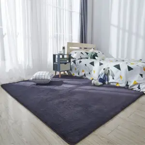 Tapis de jeu en fausse fourrure de lapin pour enfants, accessoire populaire, épais et duveteux, parfait pour la maison, confortable, à vendre,