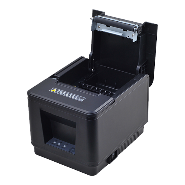 80mm Desktop Direct Thermal Printer  High Speed Printing Thermal Receipt Printer Inkless Bill Receipt POS Printer for Restaurant