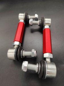 BEVINSEE Kit de Bieletas de Barra Estabilizadora Delantera Ajustables para <span class=keywords><strong>BMW</strong></span> E81 E82 E87 E88 E90 E92 <span class=keywords><strong>X1</strong></span> E84 Z4 E89 - Product Image 3