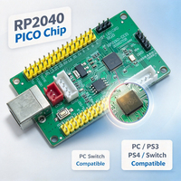 RP2040 Chip Raspberry Pi Pico USB Encoder Board Zero Delay untuk PC PS/3 PS/4 Switch Android DIY Mesin Game Arcade
