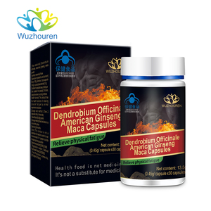 OEM ODM Dendrobium Officinale americano Ginseng Maca capsule migliorano l'immunità - Product Image 2