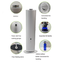 Nouveau Diffuseur d'Arômes Électrique en Métal 2025, 1000ml, Couverture 2000m² pour Hôtels et Usage Domestique, Diffuseur d'Huiles Essentielles