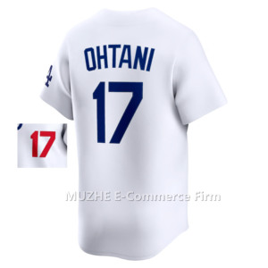 جيرسي جديد لوس أنجلوس 17 # شوهي أوتاني للرجال والنساء والشباب محدود اللاعب جيرسي مخيط - Product Image 3