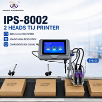 Mesin Pengkodean Tanggal Inkjet Termal Multifungsi IPS-8002 untuk Mesin Pencetak Nomor Lot pada Tutup Plastik Aluminium Foil