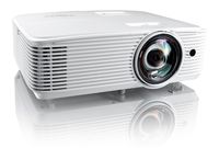 Projecteur DLP Optoma W319ST à courte focale WXGA 3500 lumens Full 3D intelligent pour salles de réunion et salles de classe Proyector W319ST