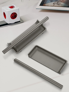 Split Pair Recessed Groove Cabinet Pulls for Double <strong>Doors</strong> of Cabinets Wardrobes Bathroom Vanities &amp; Sideboards - Product Image 5