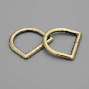 ห่วงรูปตัว D ขนาดมิลลิเมตร สำหรับทำกระเป๋า - Product Image 4