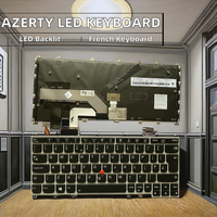 Teclado con diseño de EE. UU. Para LENOVO IBM ThinkPad X1 Carbon Gen 3 2015 SN20G18565 Teclado árabe con diseño de EE. UU.