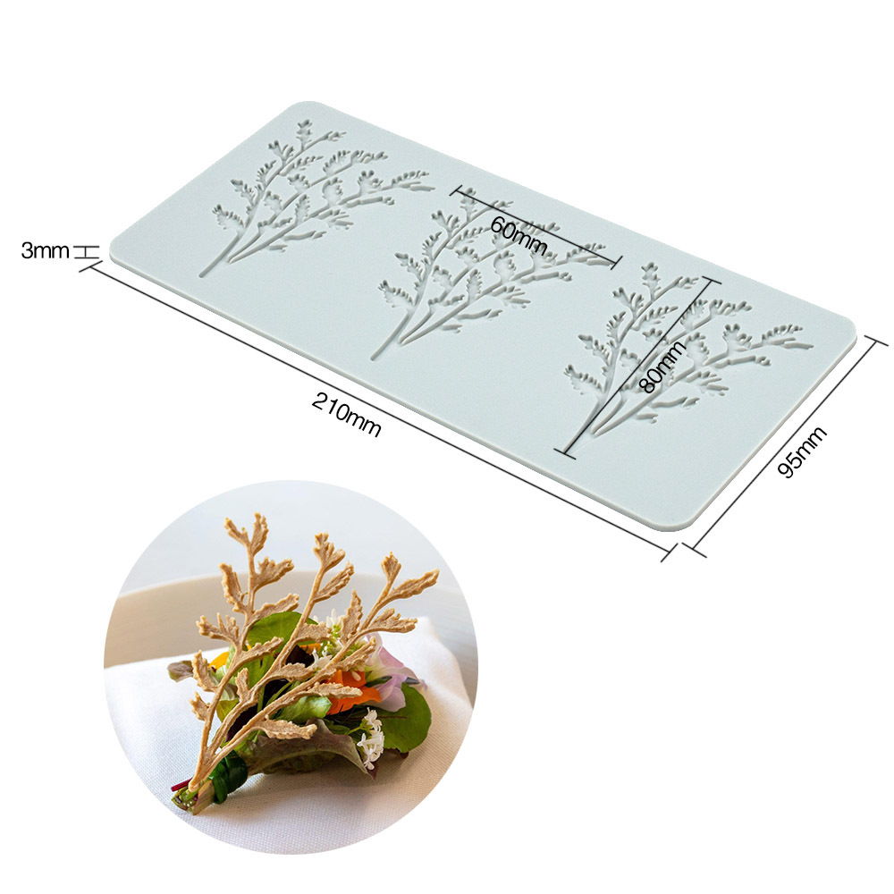 (52g) 3-piece fern leaves lfm-213