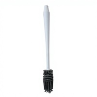 Ensemble de brosses de nettoyage en silicone écologiques, raclette pour vaisselle et toilettes avec boîte de rangement ergonomique et savon inclus pour le sol de la voiture