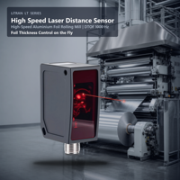 Capteur de mesure d'épaisseur laser DT35 DTOF 1000Hz 10m pour laminoir à feuille d'aluminium haute vitesse, contrôle de l'épaisseur de la feuille, fourniture d'usine OEM