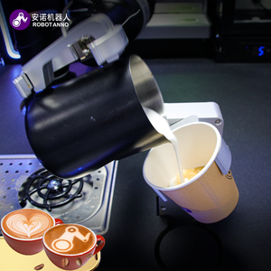 Robot Barista Colaborativo, Máquina Expendedora de Café RobotAnno Cobo con Brazo de 6 Ejes, Pedidos por Aplicación, Impresión de Arte Latte para Estaciones de Tren - Product Image 5