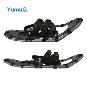 YumuQ Heel Riser Snow Shoe Mountain Snowshoes escursionismo con Heal Lift plastica di alluminio per bambini - Product Image 5