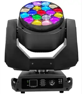 19 Pcs Rgbw 15W Bee-Eye Moving Head Disco Ktv Nachtclubs