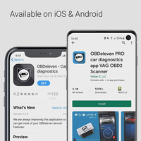 Escáner Inalámbrico OBD2 de Última Generación OBDeleven OBD11, Compatible con Android e iOS / VW 2015-2021, Máquina de Diagnóstico para Automóviles, 1 Año