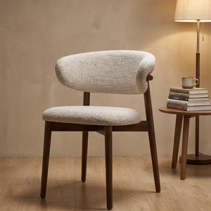 Silla <span class=keywords><strong>de</strong></span> Comedor Ergonómica Moderna con Estructura <span class=keywords><strong>de</strong></span> Hierro/Madera y Tapicería Suave, Diseño Estable y Duradero para Hogar, Centros Comerciales y <span class=keywords><strong>Comedores</strong></span> - Product Image 1