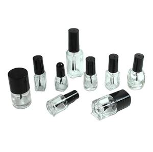 Bouteilles en verre pour vernis à ongles 5ml/10ml/15ml, pièces, échantillon gratuit, flacon avec impression d'écran, capuchon - Product Image 1