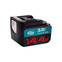 Batterie d'outil électrique rechargeable 3Ah pour remplacement BL1460, batterie de perceuse sans fil 14,40V avec indicateur LED