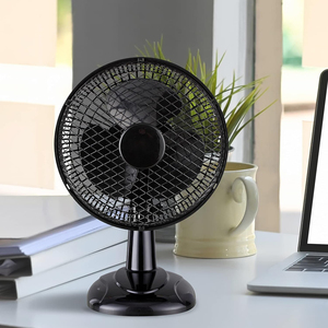Ventilateur de bureau électrique en plastique réglable petit ventilateur de bureau et de table de refroidissement par air personnel contrôle mécanique à deux vitesses du vent pour les hôtels - Product Image 2