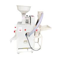 PY200 Mini décortiqueuse de riz tout-en-un combinée avec machine à blanchir le riz, petite décortiqueuse de riz