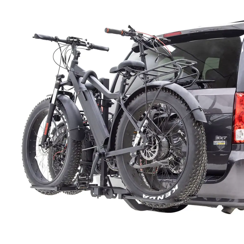 Universal wholesale car accessories 2 3 4 bike platform type electric bicycle rear rack hitch bike carrier