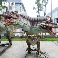 Haute qualité chinois dragon résine statue à vendre