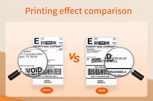 เครื่องพิมพ์กระดาษระบายความร้อนไร้สายแบบไร้หมึกพกพาเข้ากันได้กับบลูทูธสำหรับรถยนต์บ้านสำนักงานแล็ปท็อปสไตล์สี - Product Image 5