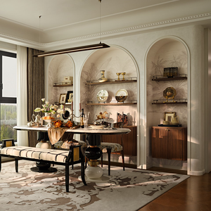 Phong Cách Hiện Đại MDF Tủ Trên Với Ngăn Kéo Phòng Khách Phân Vùng Tường Lưu Trữ Đồ Nội Thất Biệt Thự Căn Hộ 3D Thiết Kế Nội Thất - Product Image 1
